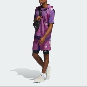 Adidas Primeblue Running Set Vest, Shirt